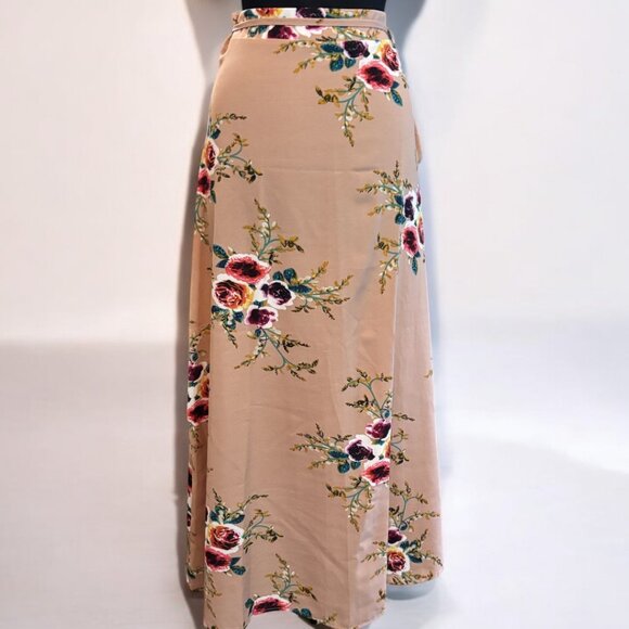 Floral Printed Tied Waist Skirt - Picture 2 of 6